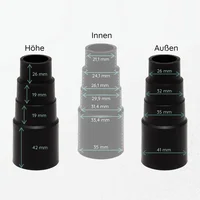 Переходник для пылесоса. Позволяет сконтачить пылик с устройствами, которым нужен пылеотвод.#5