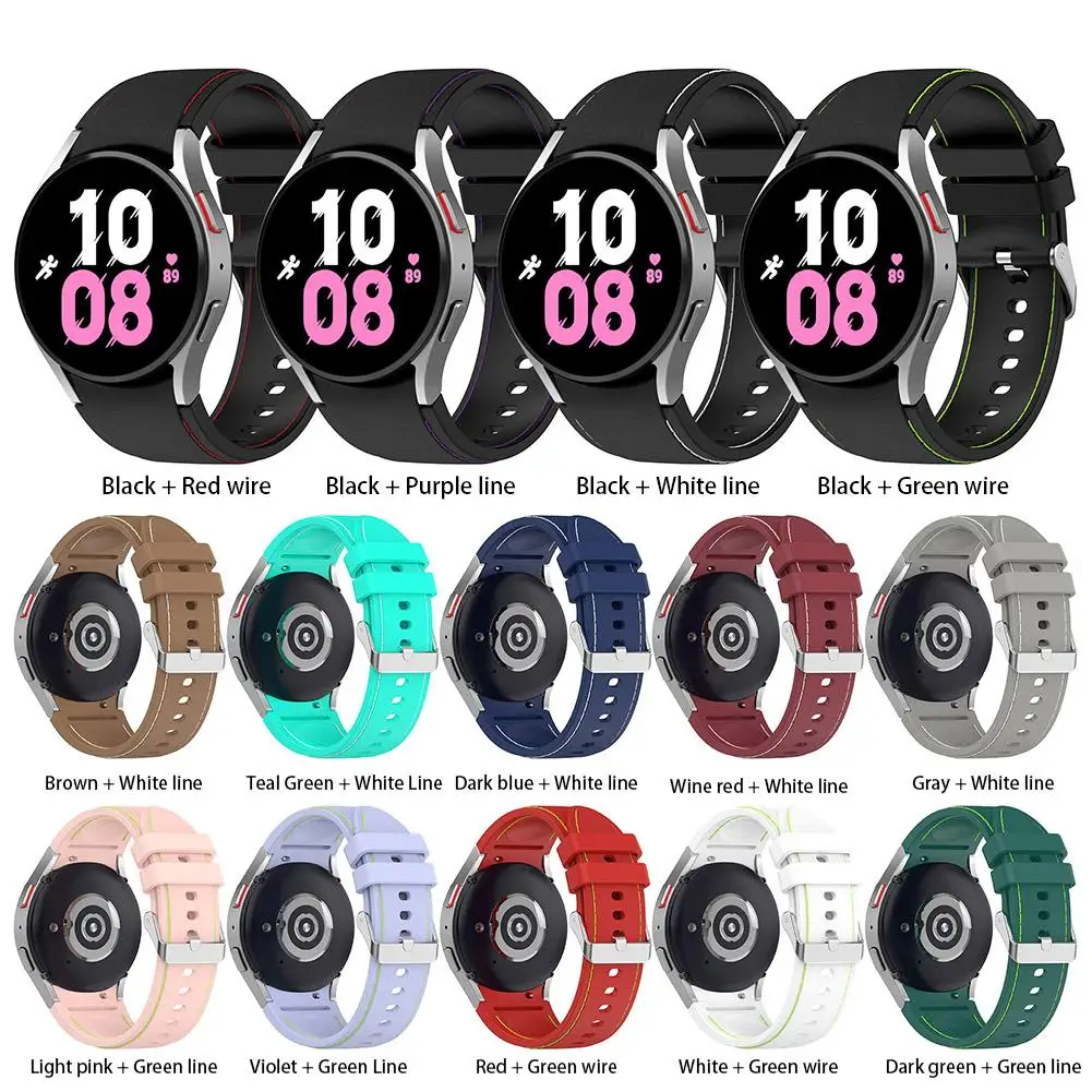 

Ремешок силиконовый для Samsung Galaxy Watch 3 4 5