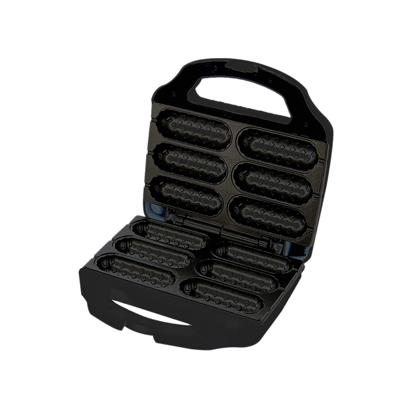 

Electric Crispy Corn Hotdog Waffle Maker Mini French Muffin Hot Dog Lolly Stick Sausage Machine Breakfast Pan EU Plug
