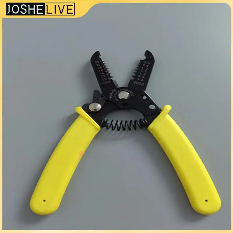 

Versatility Electrician Wire Stripper 6 Inch Wire Stripper Multifunctional Antiskid Wire Stripping Tool Maintenance Tools 7 In 1