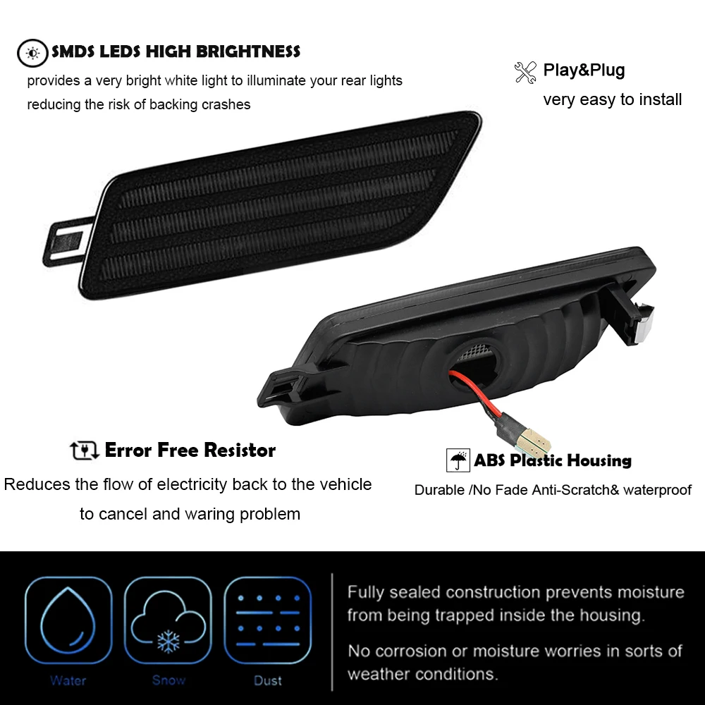 Для Porsche Macan 95B-Series Turbo GTS 2014-2021 светодиодный Seqeuntial Blinker Side Fender Repeat указатели