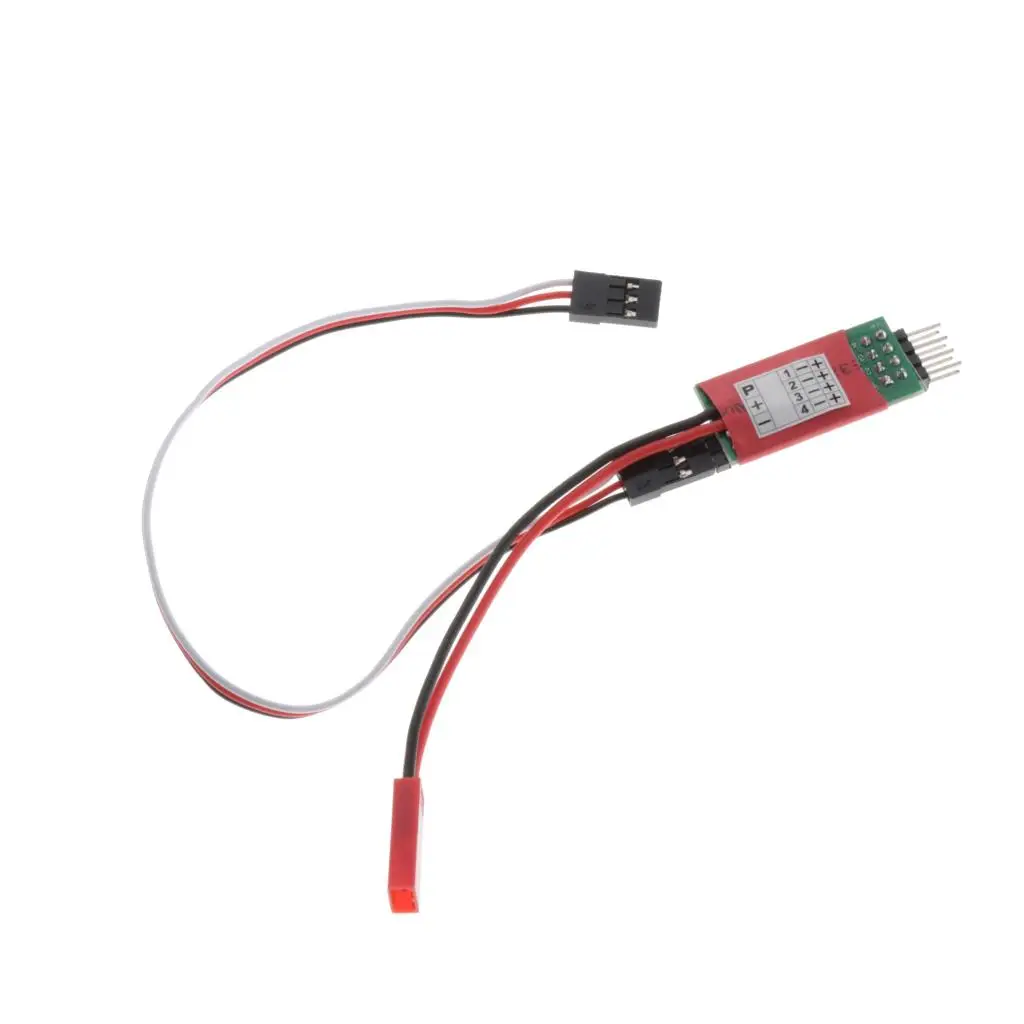 1/10 1/8 радиоуправляемая модель автомобиля 3-канальный контроль 4 светодиода