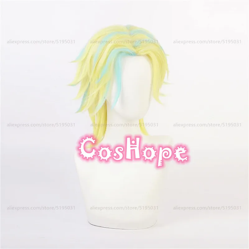 Парик для косплея Rindou haiдешевые термостойкие синтетические короткие волнистые