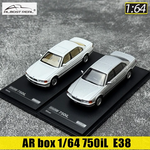 Масштабная модель BMW 750iL (E38) Almost Real 1:64 черного цвета