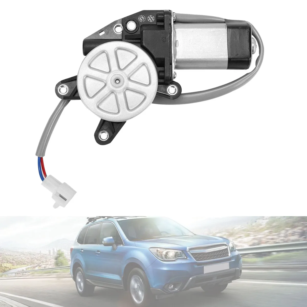 Мотор переднего/заднего левого стеклоподъемника для 98-2008 742-803 62188SA001