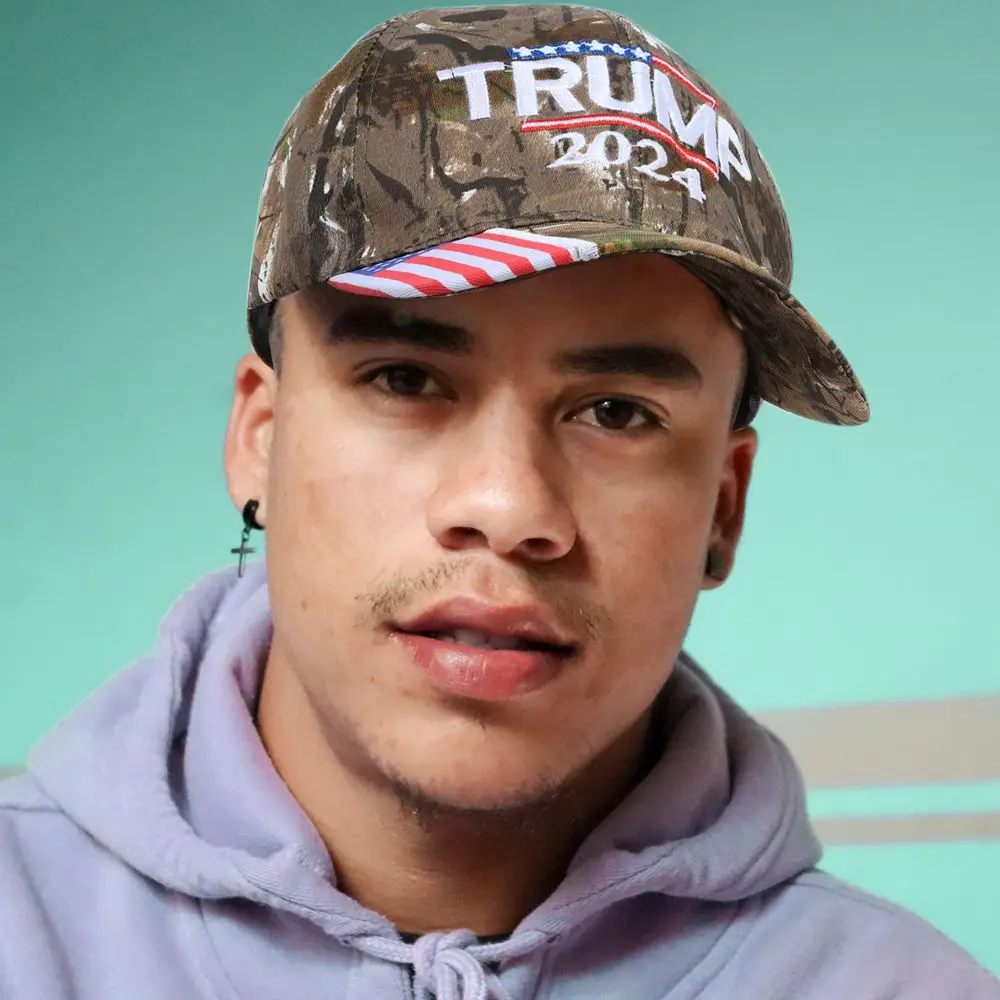 1 шт. Черная бейсбольная кепка с флагом США 2024 Модная хлопковая Регулируемая