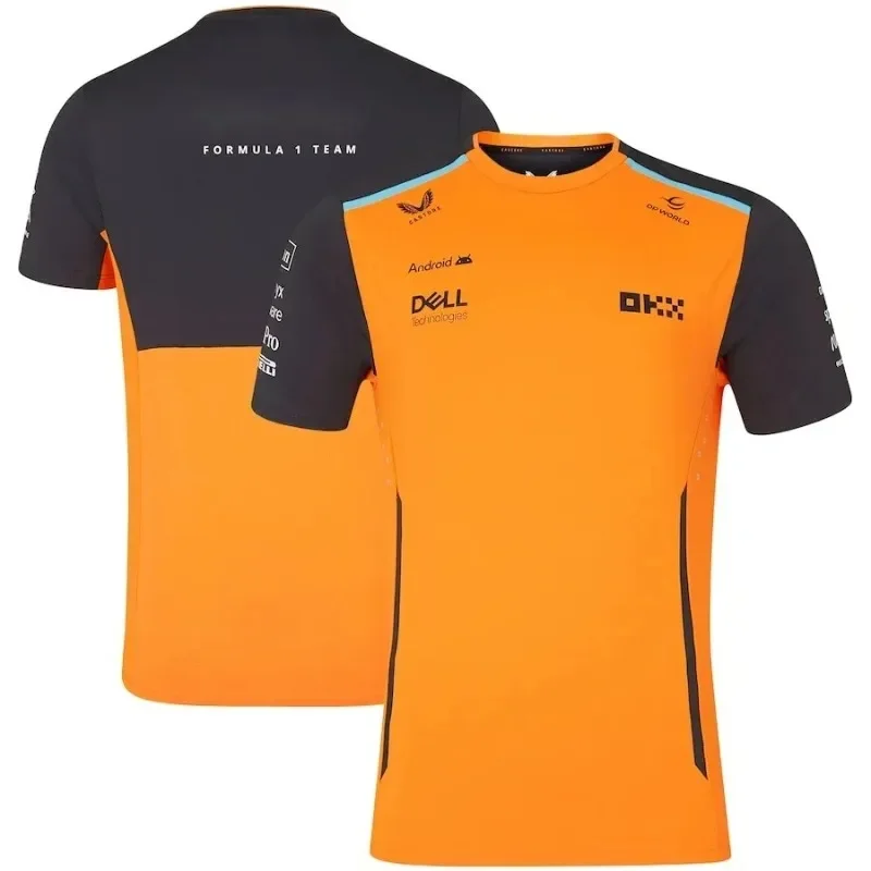 Новый летний быстросохнущий дышащий велосипедный костюм F1 Racing с короткими