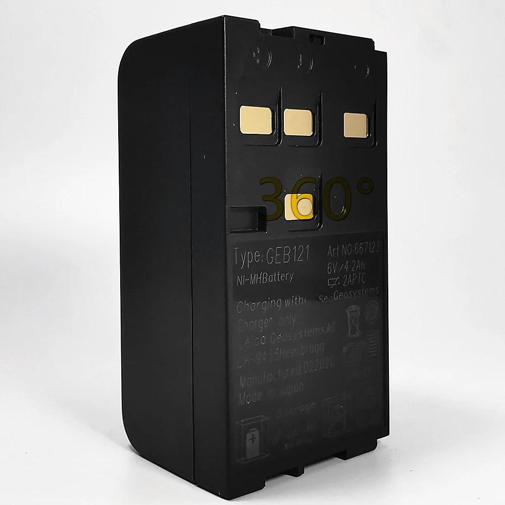 Аккумулятор GEB121 для тахеометра TPS400 TPS1100 TPS800 TPS700 LCA 667318 Пальма HH750 Pentax CST-225N 4200 мАч 6 В