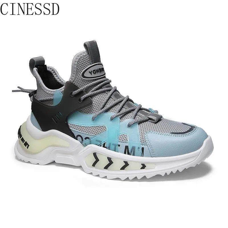 

Plus Size Men's Shoes 2022 Autumn New Breathable Thick Bottom Heightened Sneakers Men Trendy Casual Shoes Men