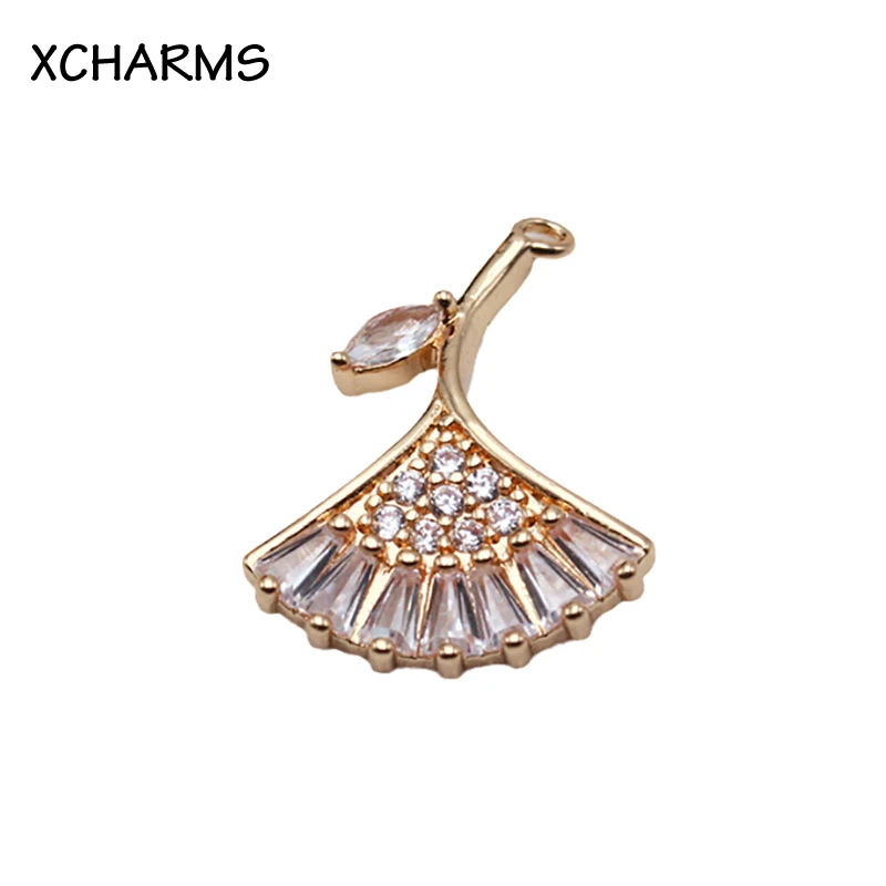 

Подвеска из латуни с покрытием из 14-каратного золота, 18 х14 мм