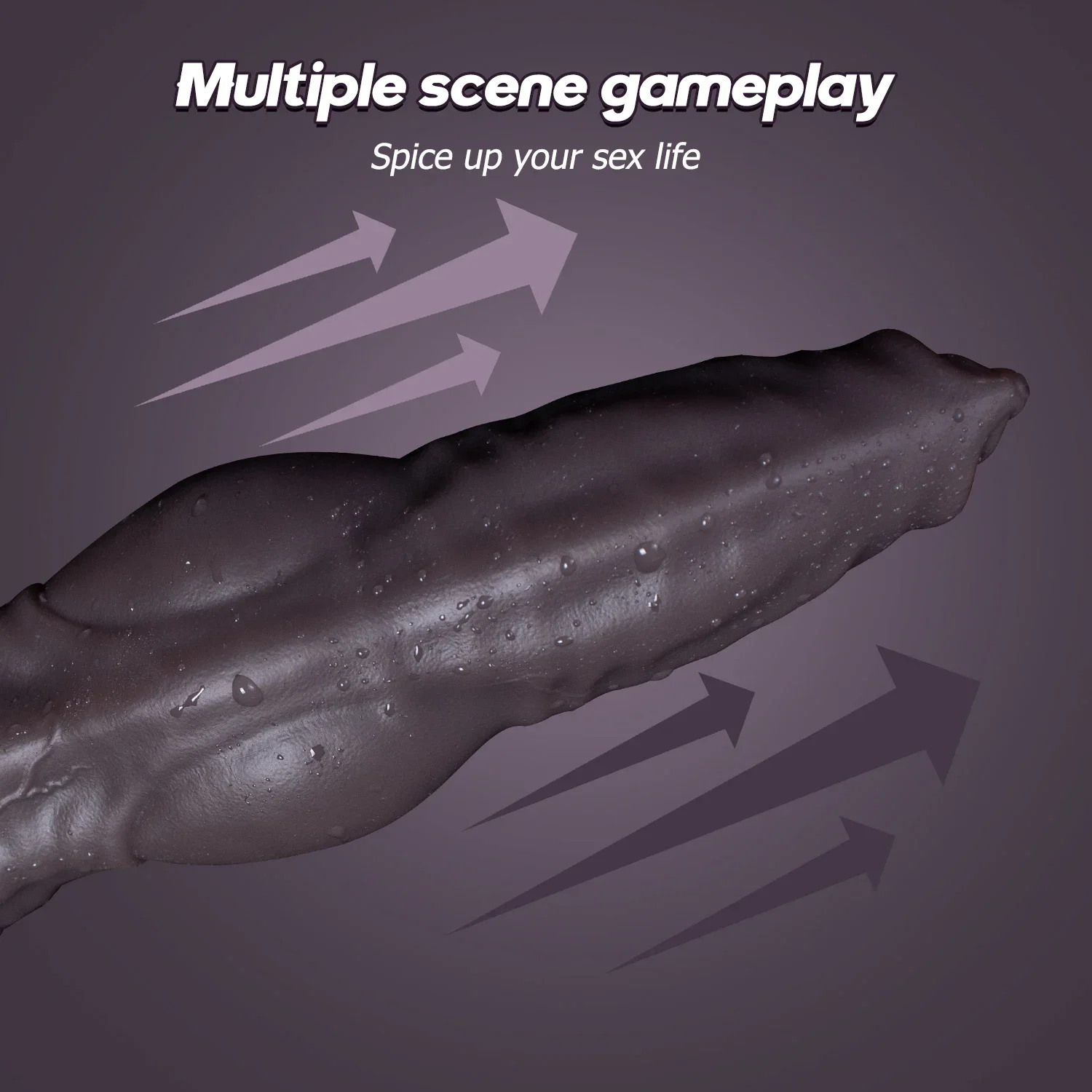 Oieffur двойной фаллоимитатор лошадь пенис и собачий член реалистичные