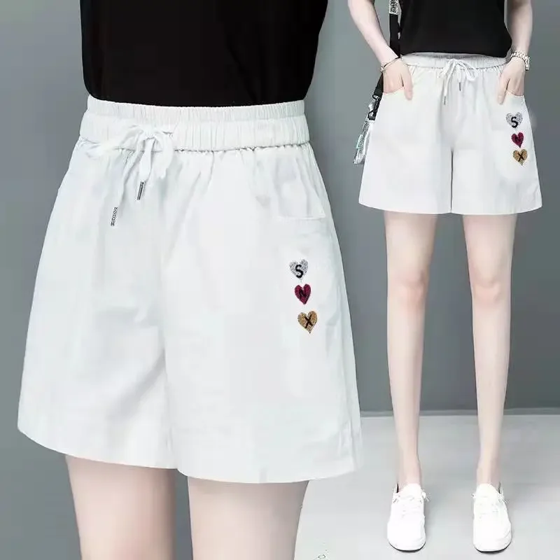 Шорты jports для женщин широкие короткие брюки Женская свободная мешковатая одежда