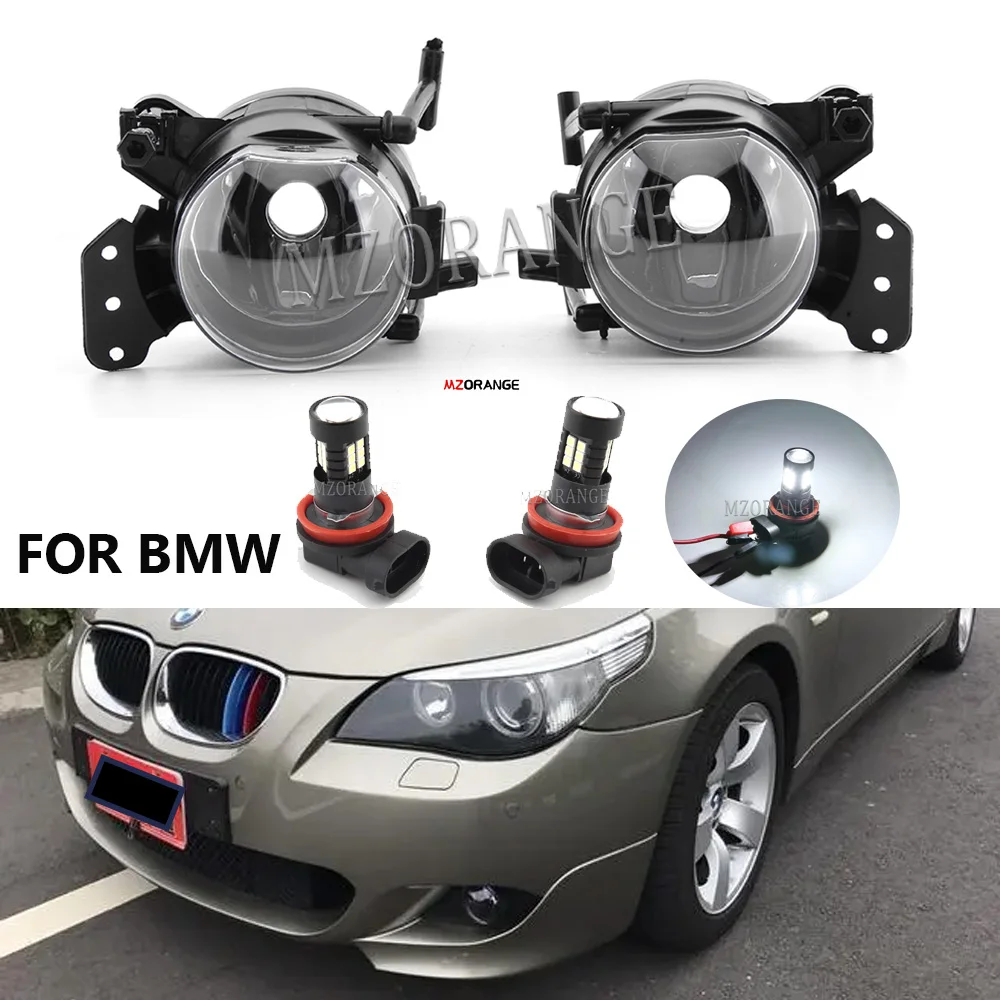 Для BMW E60 противотумансветильник s для E90 E63 323i 325i 520d 520i 530li 525i 5 серии светодиодный передние фары s противотуманные фары