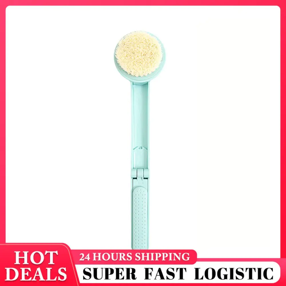 

Щетка для тела для ленивых людей, полипропиленовая щетка для спины, средство для очистки спины, щетка для ванны, мягкие волосы 35,5 см, мягкая щетка, инструменты для очистки кожи, складные