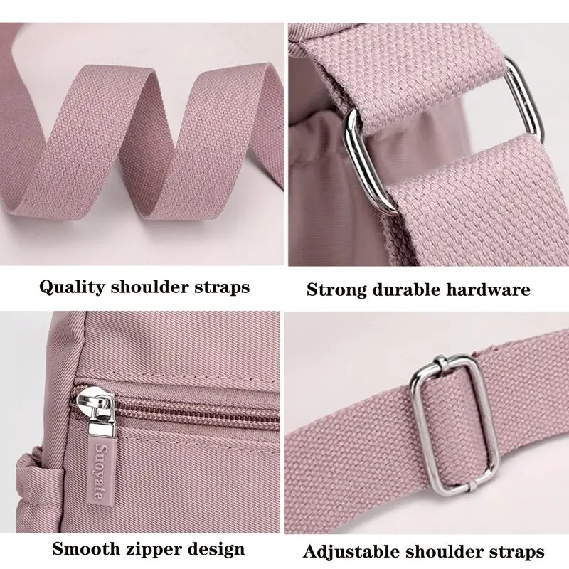 Women's Crossbody Bags Waterproof Wallet Pockets Shoulder Bags For Women Large-Capacity