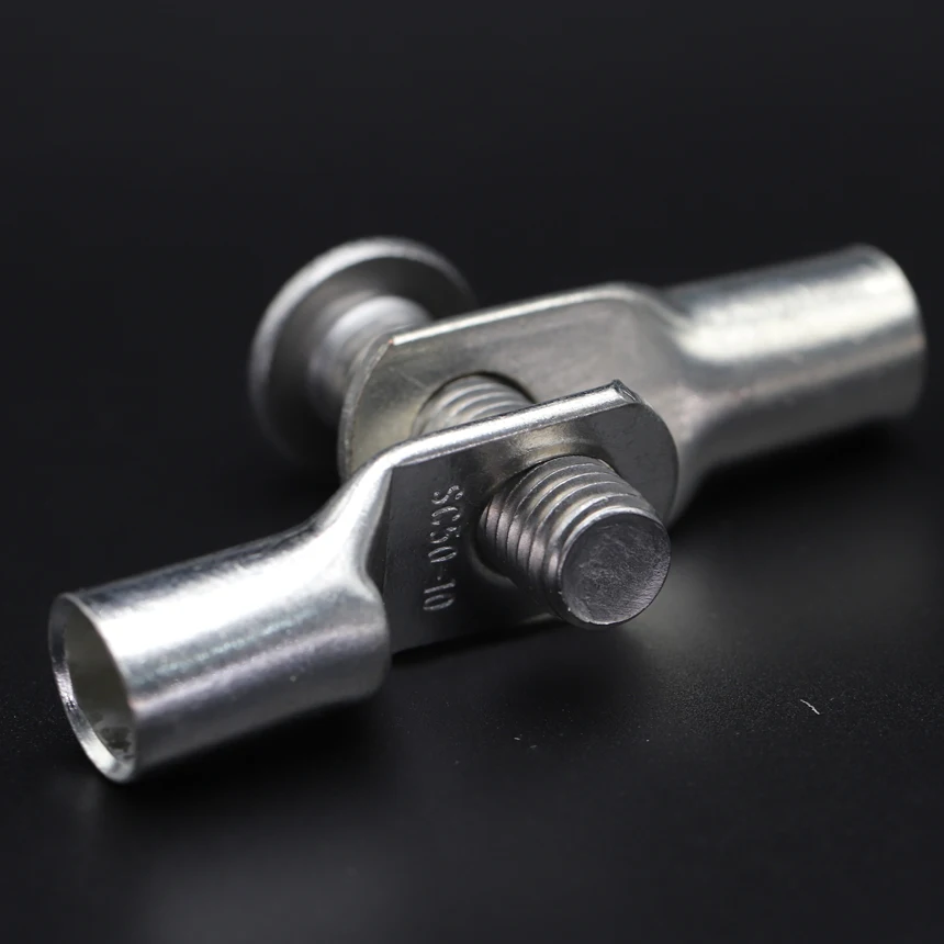 SC2.5/4/6/10/16/25/35/50-4/5/6/8/10/12/14/16 Медный аккумуляторный болт разъем с отверстием провод