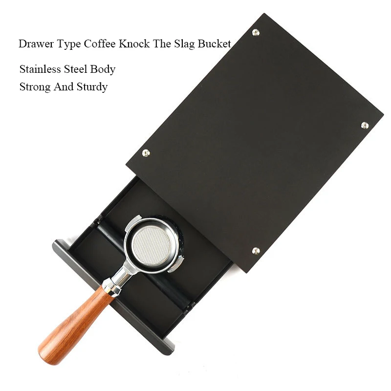 

Противоскользящая коробка из нержавеющей стали для кофе