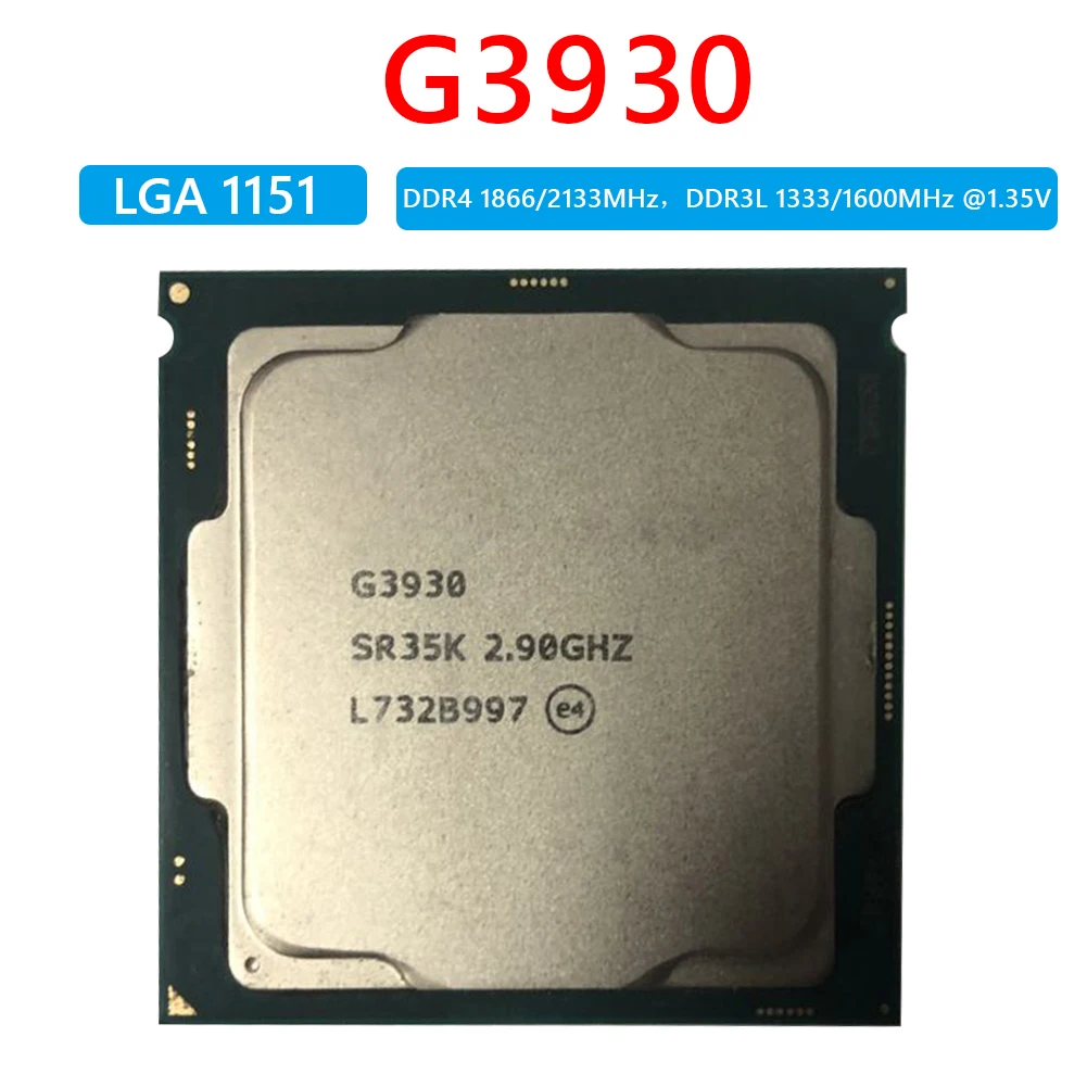 

Двухъядерный процессор для Intel Celeron G3930, LGA1151 SR35K 2,9 ГГц, ЦП DDR4, материнская плата B250 B250C BTC для майнинга