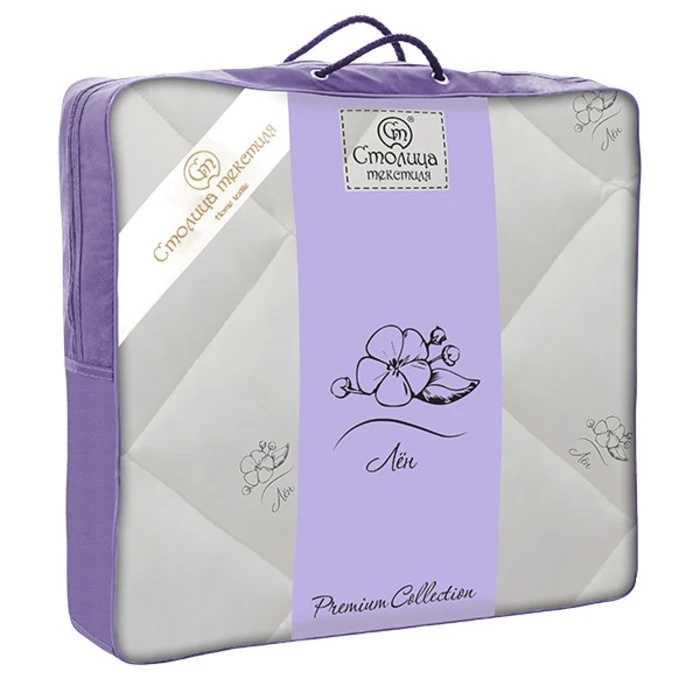 Одеяло СОННАЯ СИМФОНИЯ &quotЛён&quot Евро размер 300 г/м2 поплин Люкс | Дом и сад