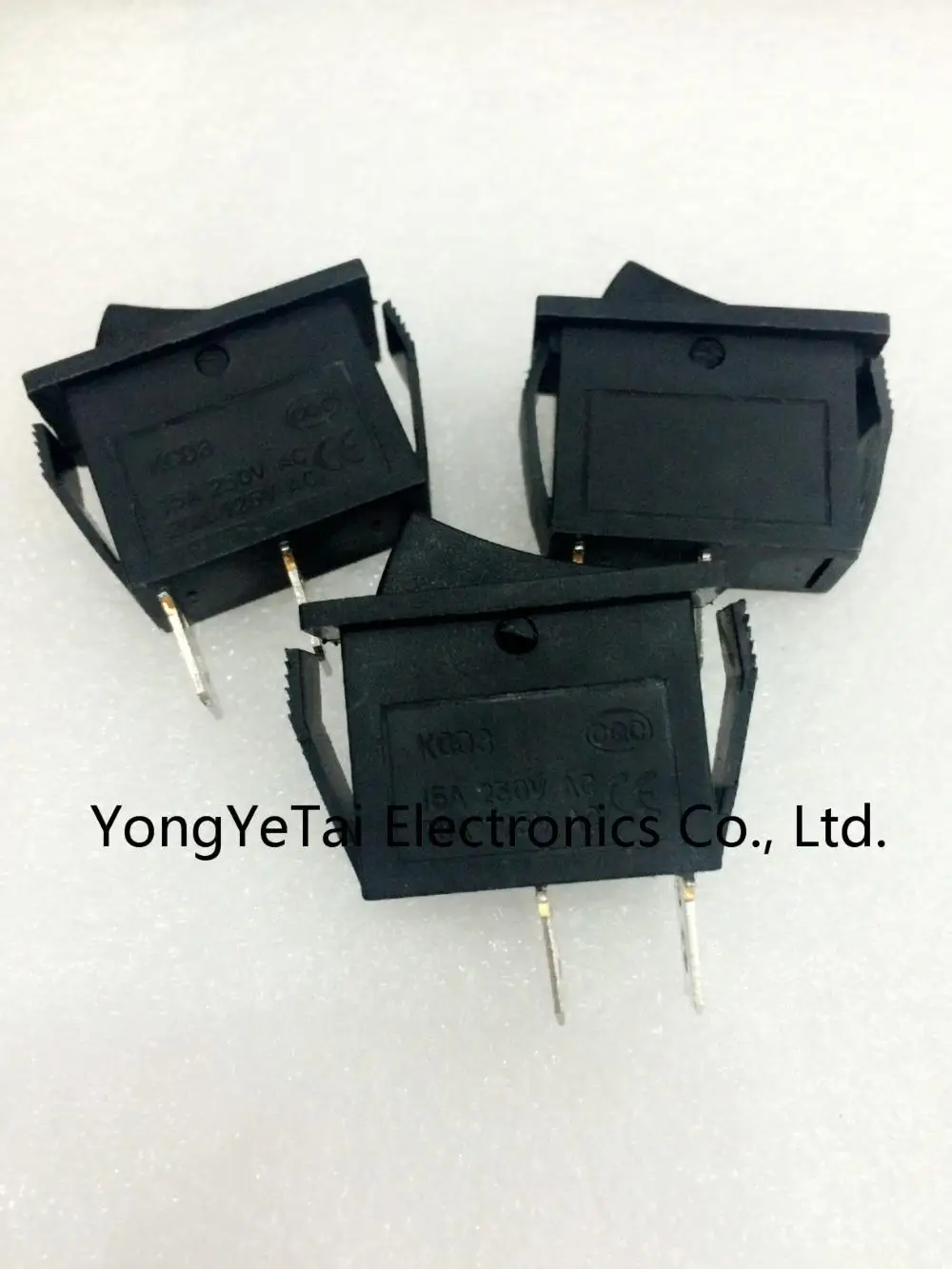 Ultra-тонкие лодочкой switch KCD3-101N KCD2 black 2 Pin file 16A 250V rocker waveform