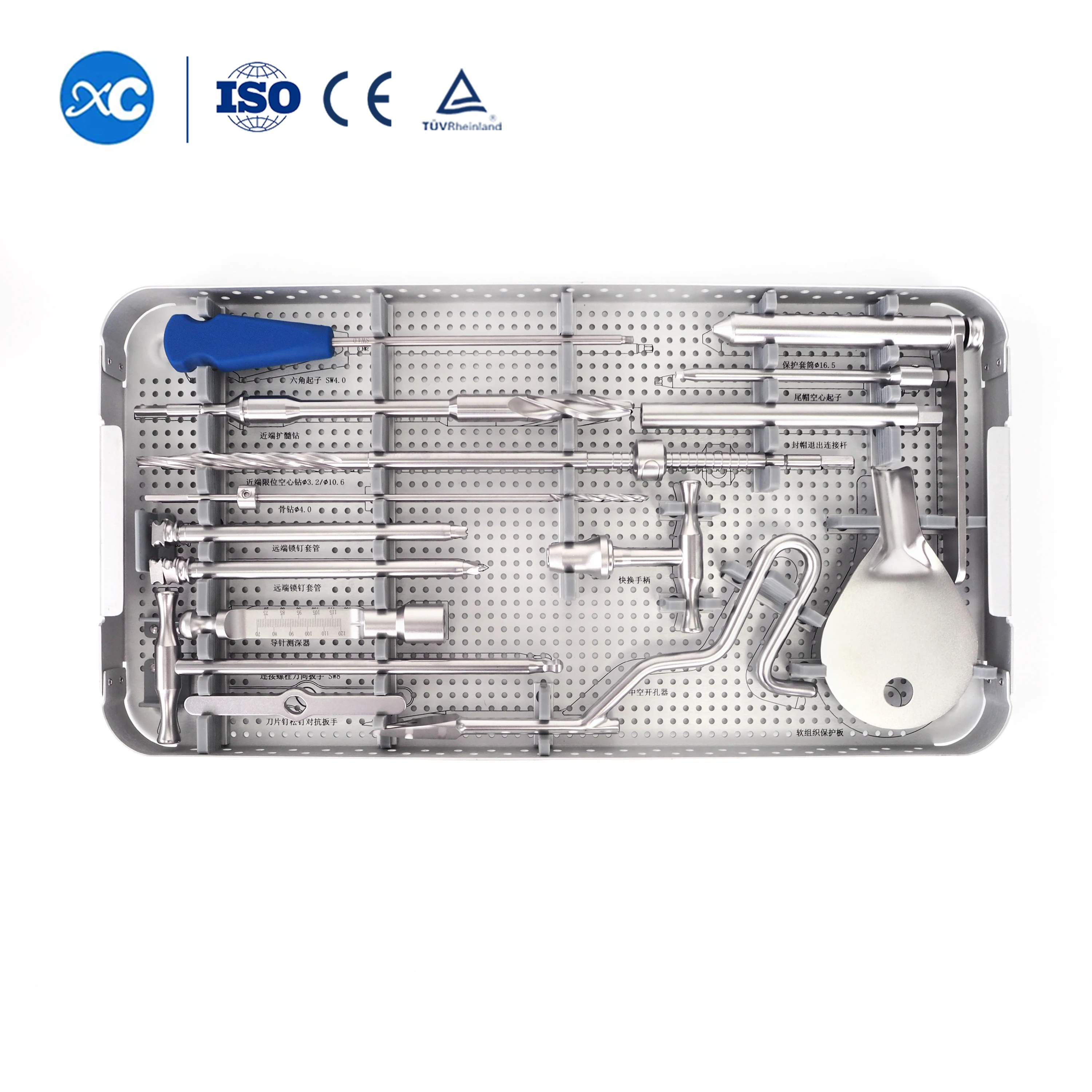 

China factory Supply Orthopedic Surgical Instrument Set For PFNA Bone Nails