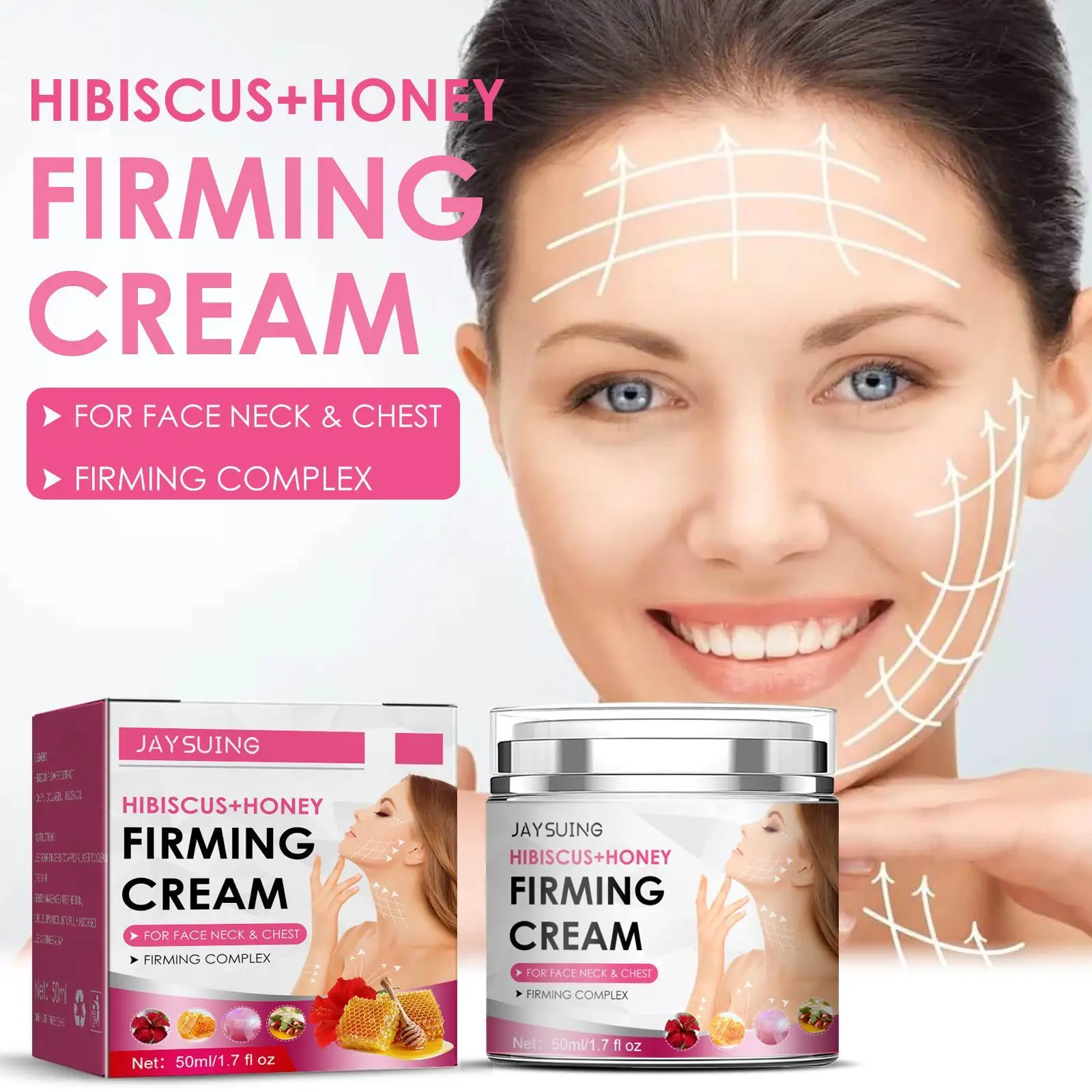 

Collagen Anti Wrinkle Face Cream Fades Fine Lines Brighten Repair Skin Care Lifting Firm Anti-Aging Whitening Moisturizing Serum