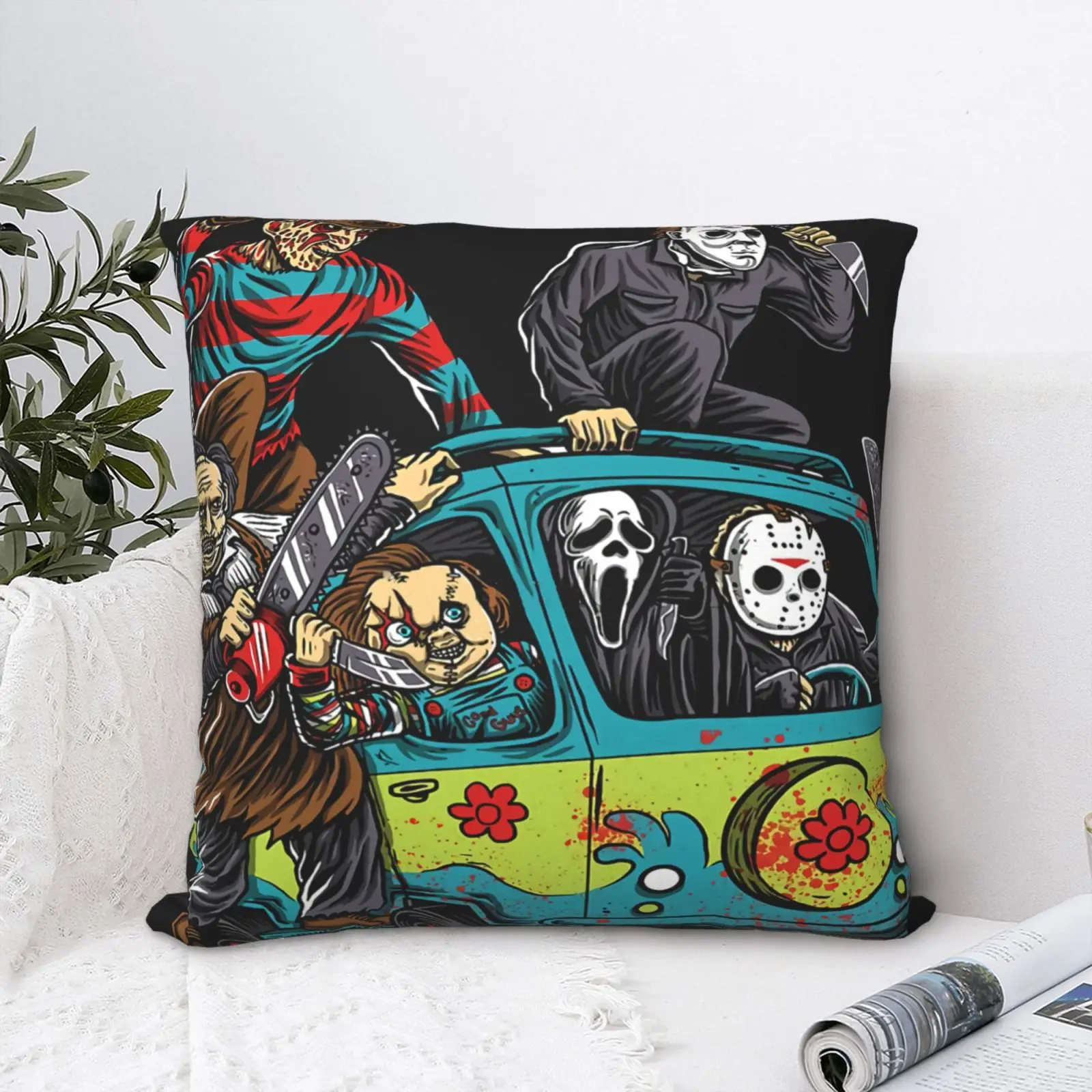 

Maniac Park Horror 2020 Theme Park Pillow Case Throw Pillows Sofa Accessories For Home Decor Pillows Decor Home Luxury Cushion