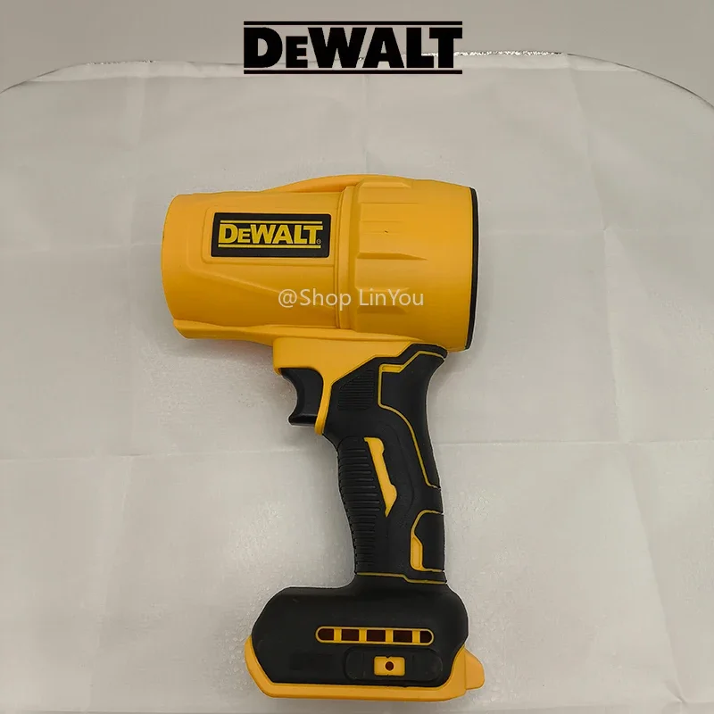 Фото Беспроводной турбовентилятор Dewalt 30000 об/мин, ручной мощный вентилятор-сушилка, 20В, перезаряжаемый инструмент для сдувания пыли (без аккумулятора) №4