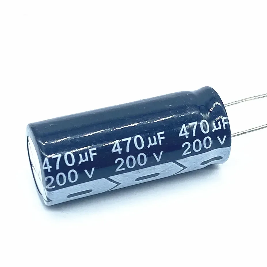 

5pcs/lot 200v 470UF 200v 470UF aluminum electrolytic capacitor size 18*40 20%