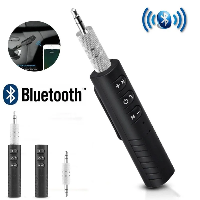 

Car Music Audio Wireless Bluetooth 5.0 Receiver Adapter 3.5mm Jack Aux A2dp Headphone Reciever Handsfree Auto Stereo Accessories