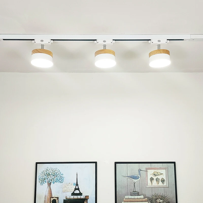 

Led Light Track Rail Track Rail Ceiling 9w Replace Aluminum Lighting Halogen Spot On Lamps