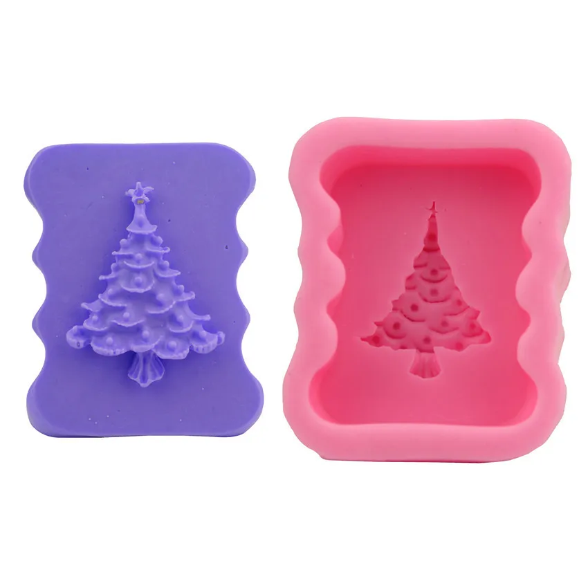 

DIY baking tools Christmas tree square Fondant cake mold cake decoration mold Fondant tool