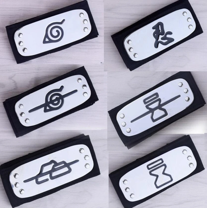 Повязка на голову удзумаки Наруто Итачи Какаси Дейдара листья аксессуары для