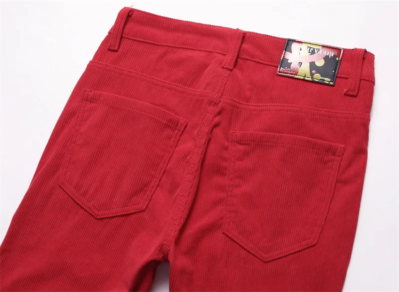 Men's Colorful Graffiti Printed Jeans Y2K Colorful Slim Fit Tapered Elastic Casual Pants Fashion Street Clothing Small Foot Pant