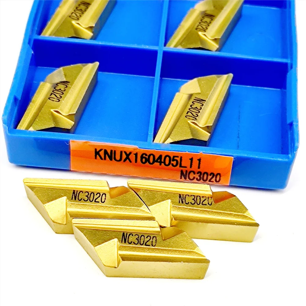 Высококачественный токарный инструмент KNUX 160405 Р КНУКС L NC3030 NC3020 Твердосплавный