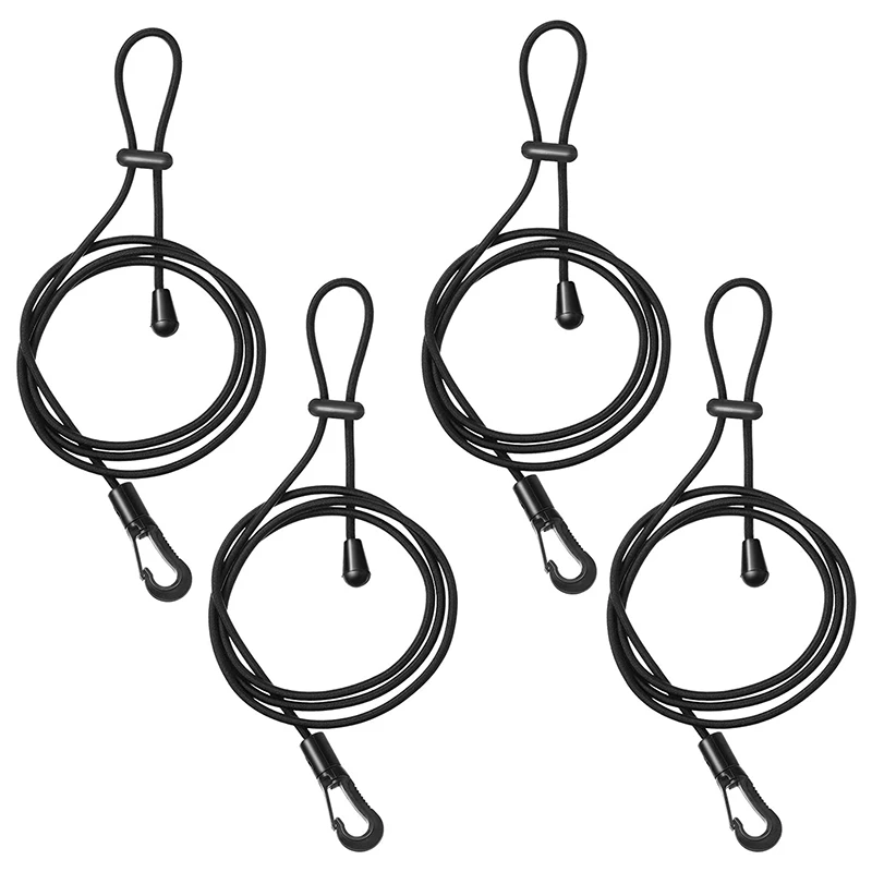 

4 шт., регулируемый поводок для каноэ, рыболовная удочка