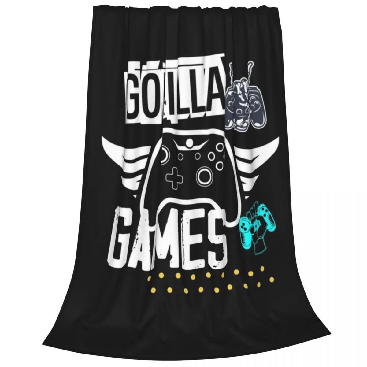 Одеяло с изображением гориллы фланец текстильный декор портативные супер мягкие