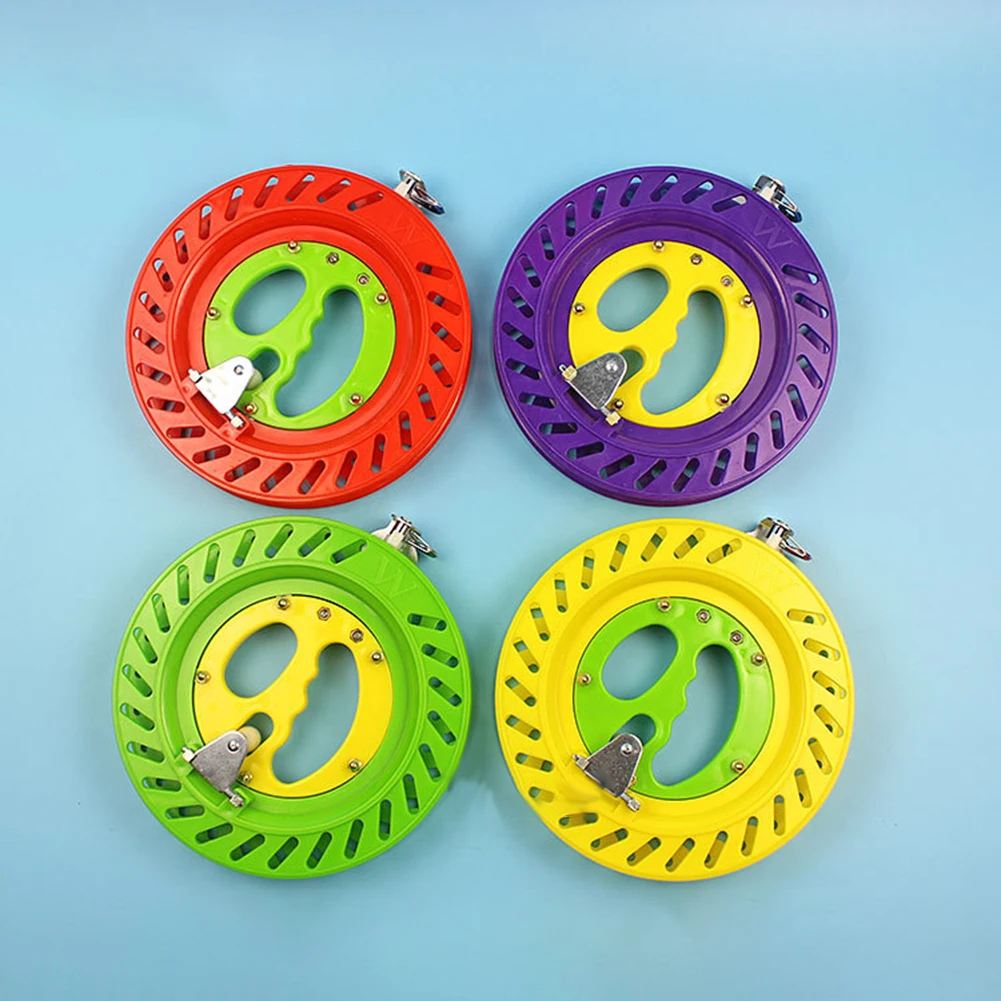 

Kite Line Winder Winding Reel 20cm ABS Plastic Hollow Wheel Kite Wheel Outdoor Children Kids Toys Kite Reel Winder