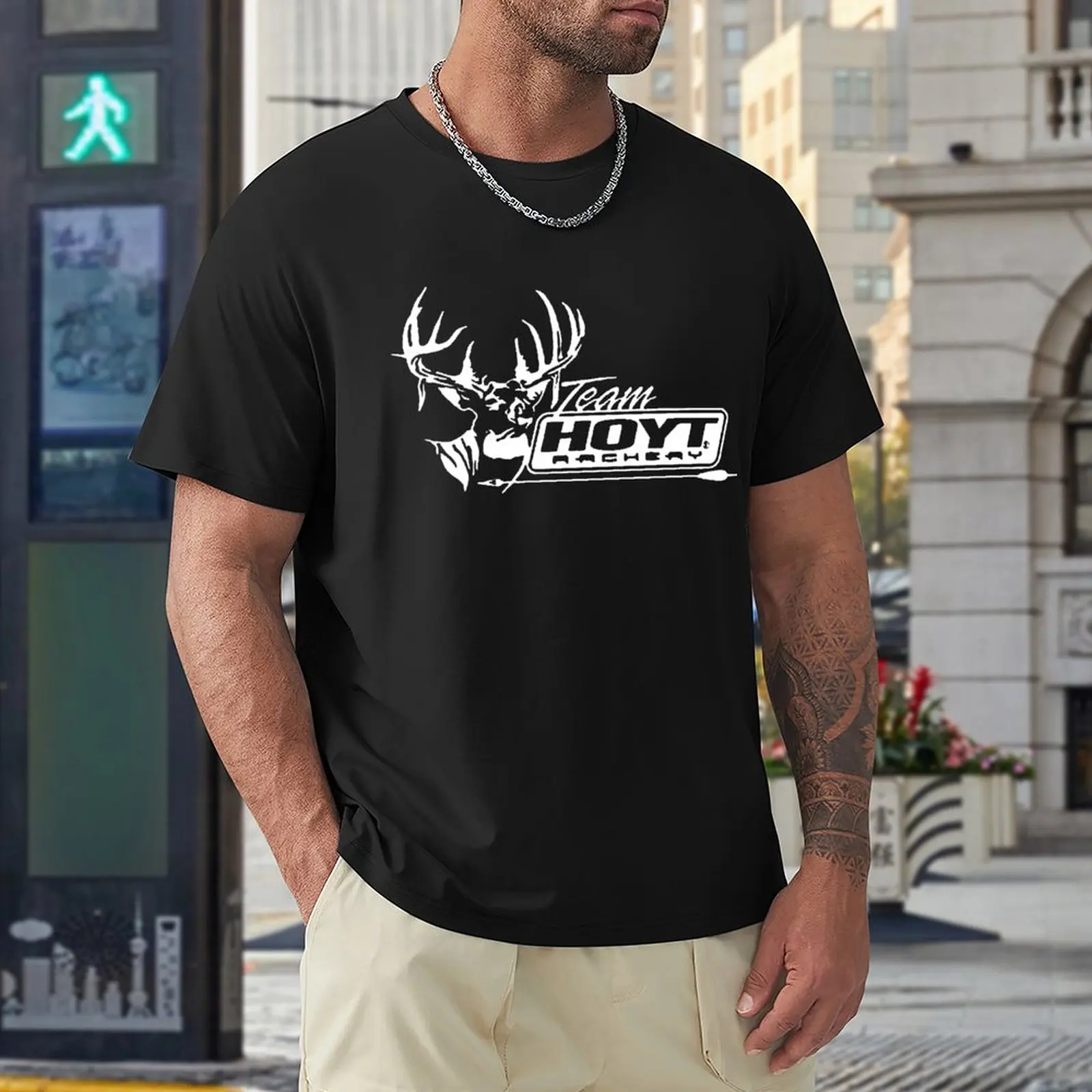 

HOYT Archery Hunting Bows T Shirts Men Shirt Fashion Clothes Graphics Sweatshirt 100% Cotton TShirts Tee Top