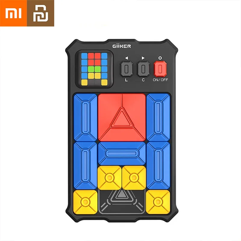 

NEW2022 Xiaomi Youpin Giiker Huarong Road Question Bank Puzzle Challenge All-in-one Board Kids Magnetic Sliding Jigsaw Puzzle