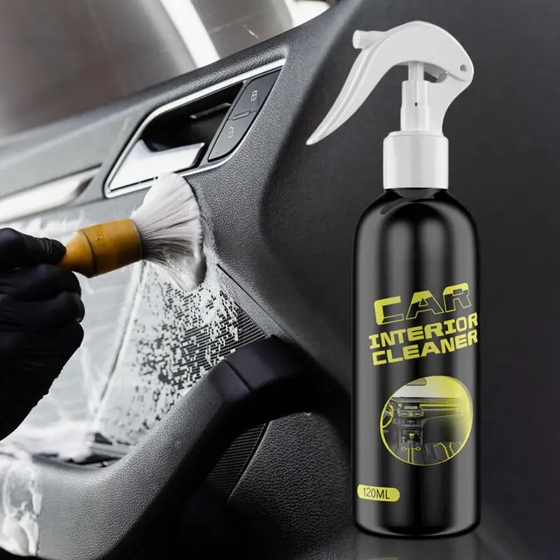 

Car Interior Conditioner Cleaner Spray Car Plastic Restorer For Dashboards Leather Parts Door Frames Door Panels Tires Pedals