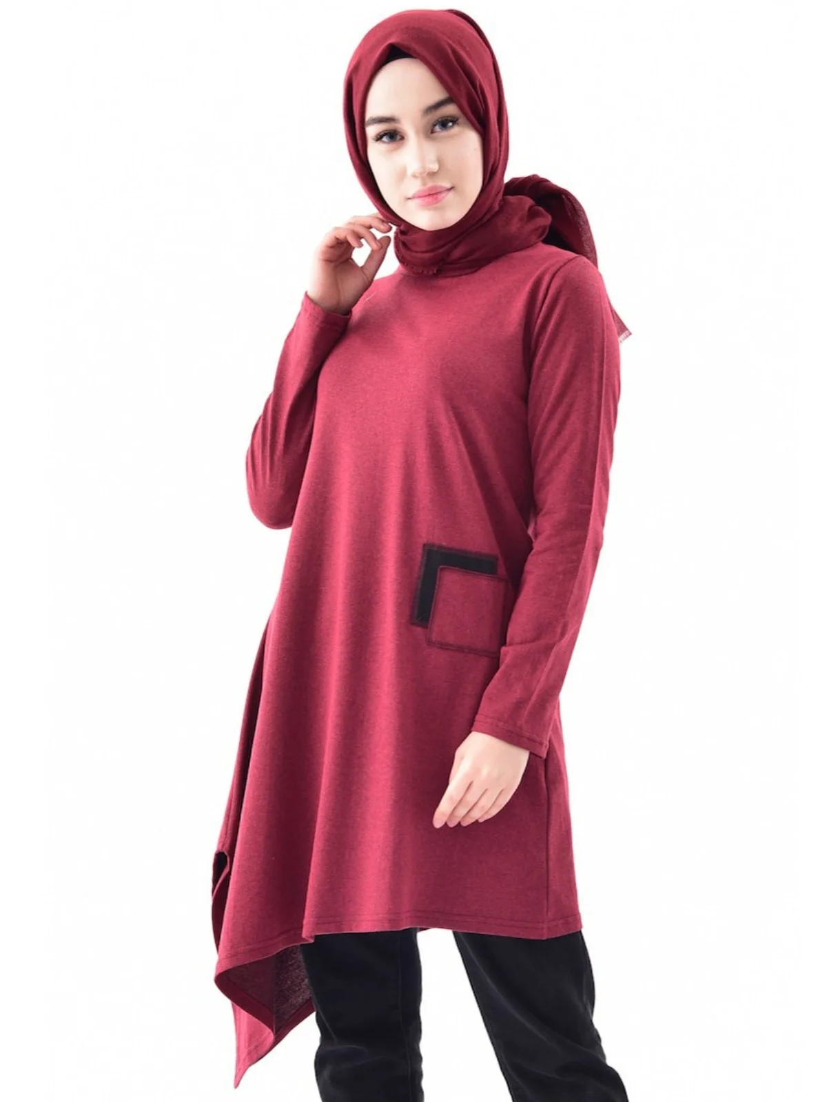 

New Fashion Muslim Asymmetrical Tunic Dress Women Ramadan Evening Dress Hijab Clothing Made in Africa Dubai Turkey Turkish