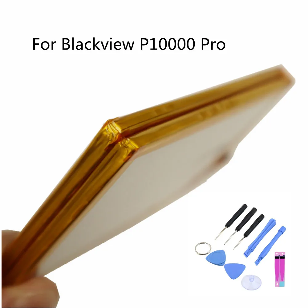 

High Quality New Original Battery For Blackview P10000 Pro 11000mAh Big Capacity Replacement Batteries + Tools