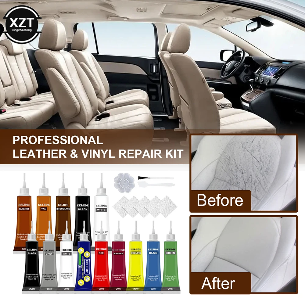 

Advanced Leather Repair Gel Repairs Burns Holes Gouges for Leather Surface