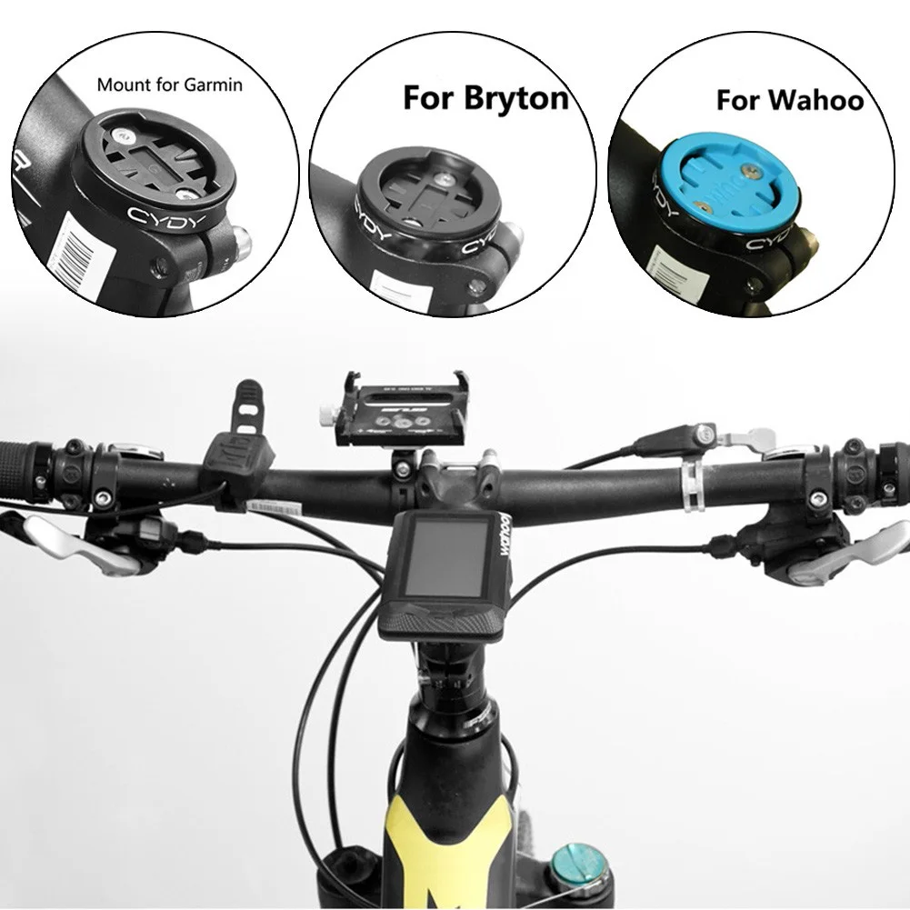 

Bike Mount Computer Handlebar Holder Cellphone Bracket For Garmin/Bryton/Wahoo Computer Holder Stem Top Cap Stopwatch Mount