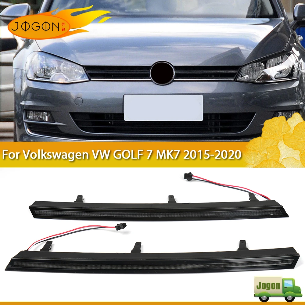 

Фара бампера для Volkswagen VW Golf 7 GTI R GTE GTD TSI Golf 7,5 MK7,5 Стандартные автомобильные фары бампера Лампа передней решетки