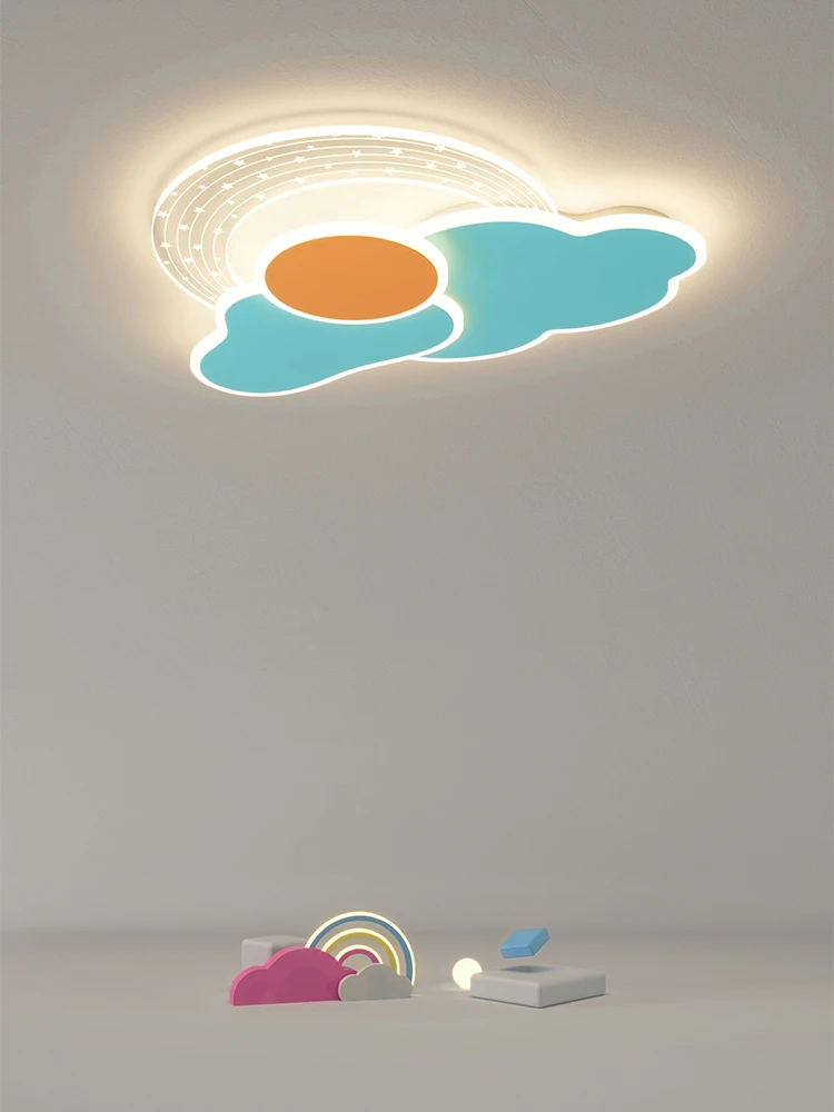 

Потолочная лампа, похожая на облако, используется для столовой, спальни, фойе, кухни, синяя фуксия, декоративная лампа с регулируемой яркостью и дистанционным управлением