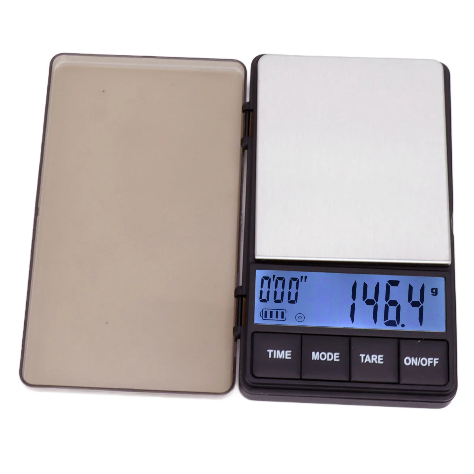 

Electronic Coffee Scale 1000g 0.1g Small Digital Coffee Scale Sensitive Accurate Tare Function with Timer for Food for Kitchen