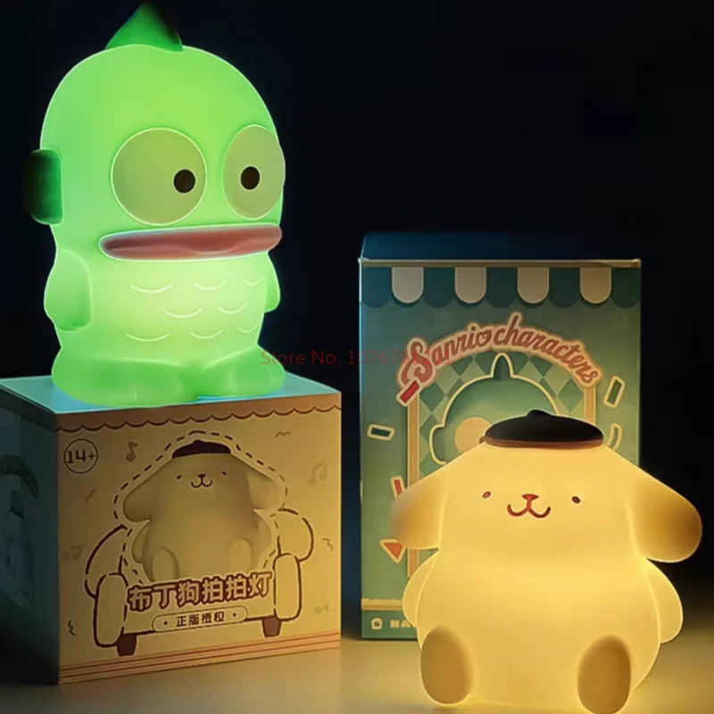 Новинка ночник Sanrio Hangyodon клоун рыба Hanton Pat светильник Милая Ночная лампа с