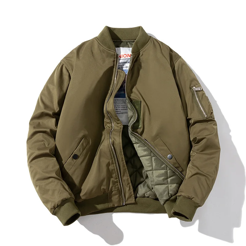 

Куртка-бомбер мужская с капюшоном, уличная одежда в стиле милитари, ветровка с несколькими карманами, бейсбольная одежда, осень-зима